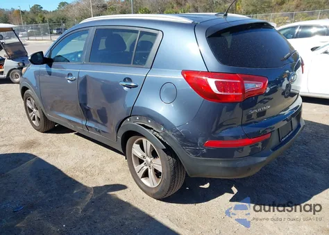 2011 Kia Sportage Lx из США, поврежденный, VIN KNDPB3A2XB7054801